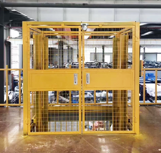 迪庆智能导轨式升降机亮相